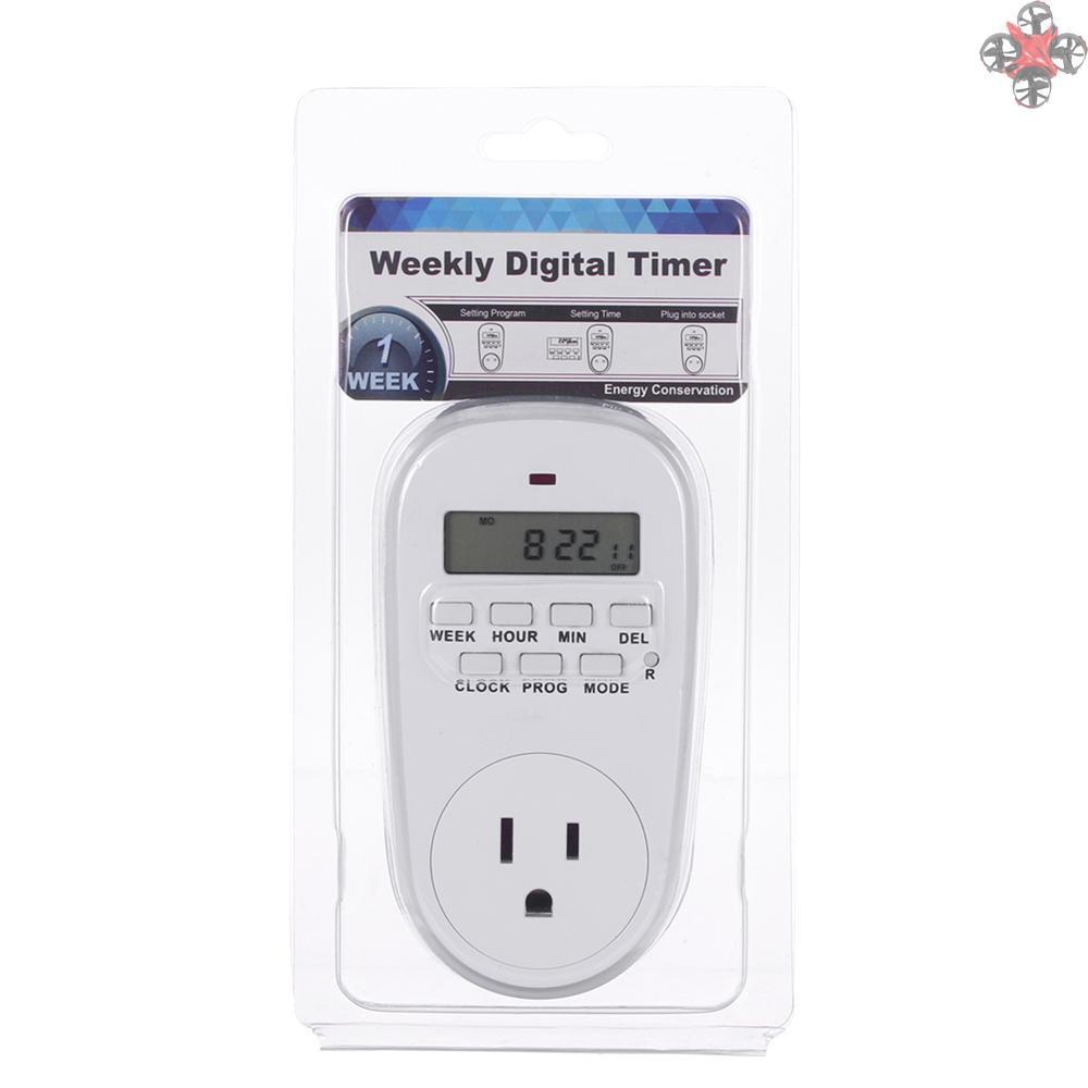 Ổ Cắm Điện Hẹn Giờ Có Màn Hình Lcd