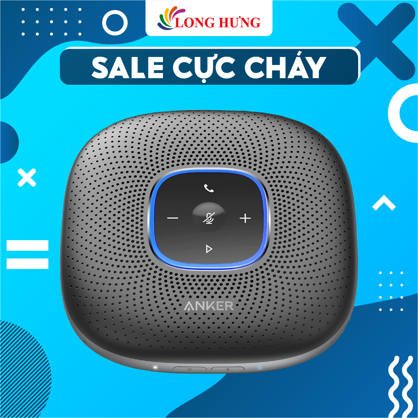 Loa Bluetooth Anker PowerConf A3301 - Hàng chính hãng