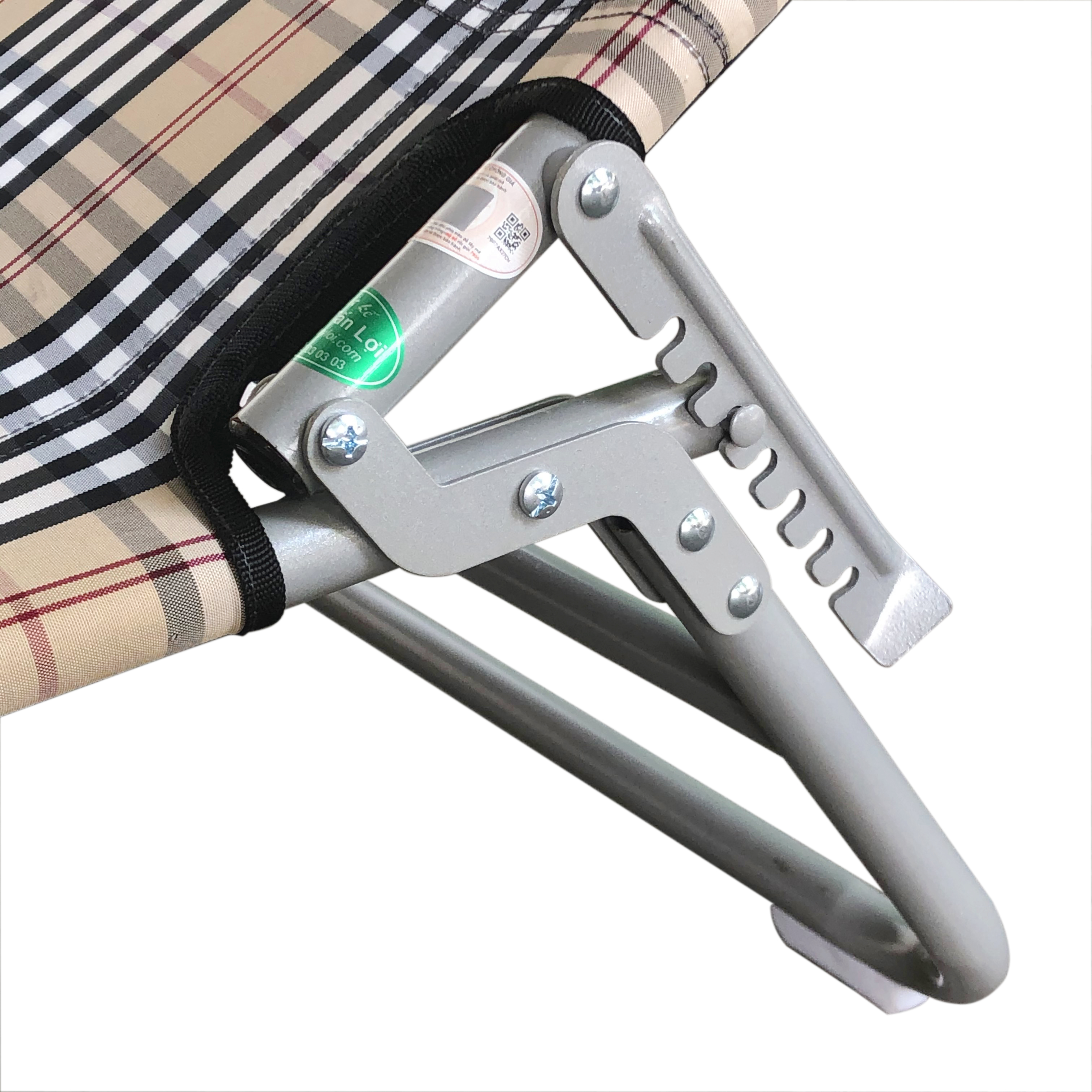 GHẾ - GIƯỜNG XẾP DUY LỢI THÉP CHÂN DÀI