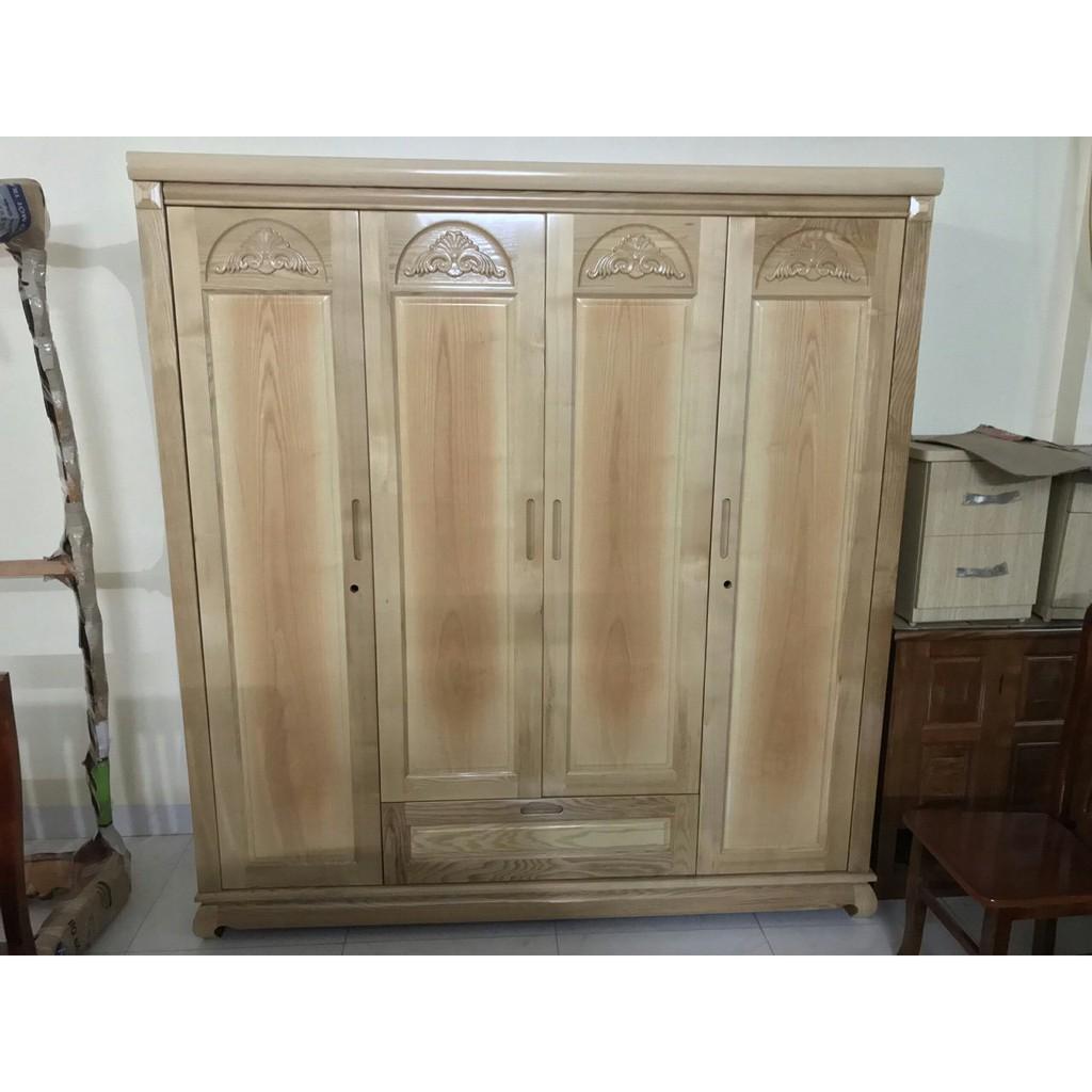 Tủ Quần Áo Gỗ Sồi Nga
