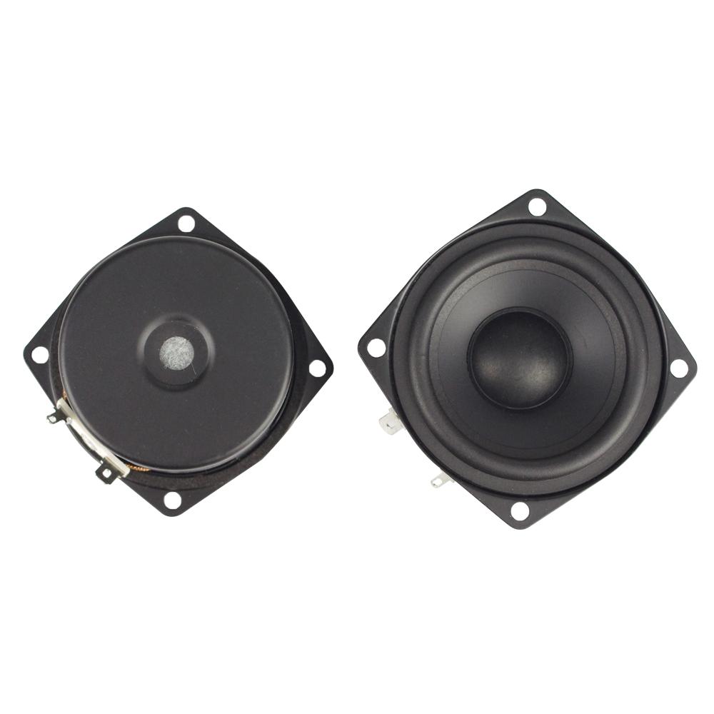 2,5 inch di động đầy đủ phạm vi loa hifi giảm xóc pape hình nón tự làm đơn vị giọng hát âm thanh hộp âm thanh 127Hz-20kHz Color: 8ohm