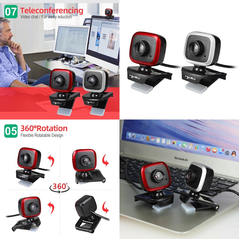 Webcam HYSJ A849S cho máy tính - hàng nhập khẩu