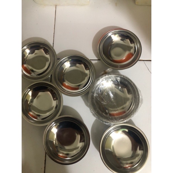 Chén bánh bèo inox 10 cái