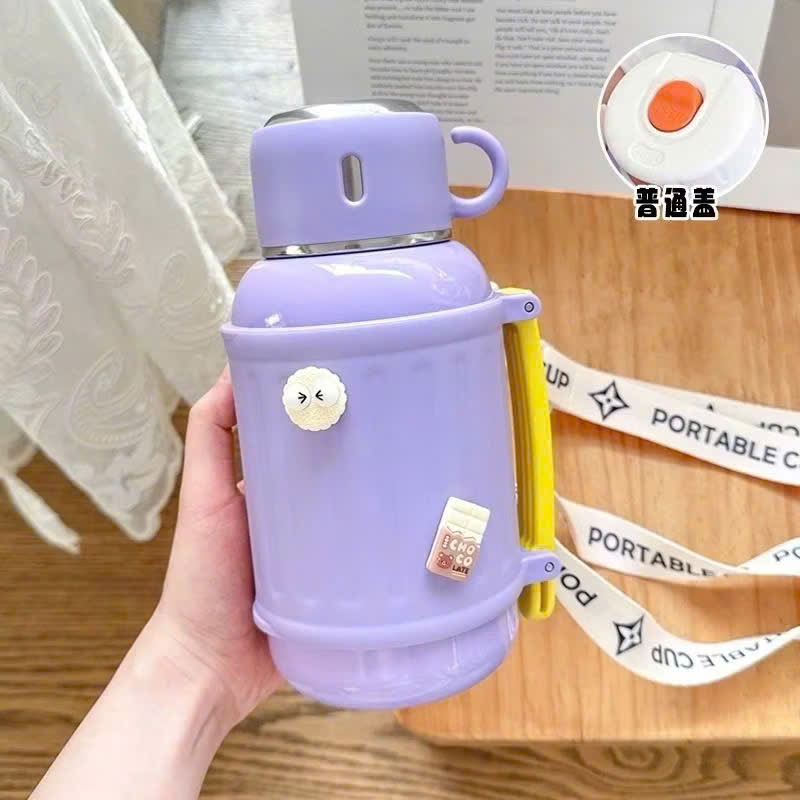 Bình Giữ Nhiệt Nóng Lạnh 55 Inox 316 Dung Tích 800-1000ML, Giữ Nhiệt 8-10 Giờ - HÀNG CHÍNH HÃNG MINIIN