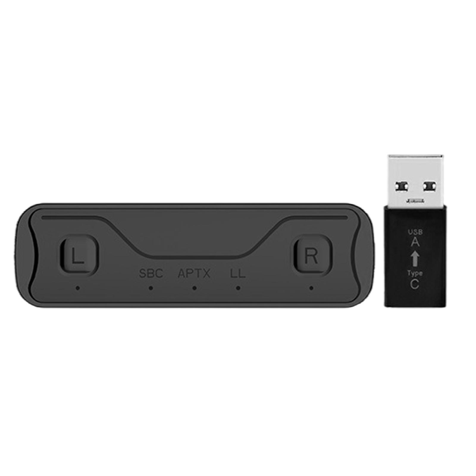 Bluetooth Adapter USB C to A Converter Low Latency   Switch Laptop PC