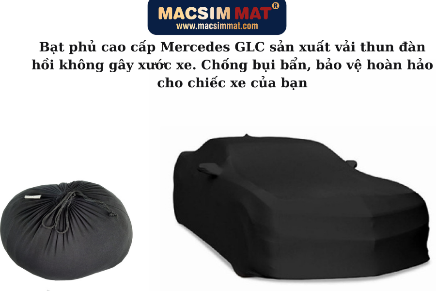 Bạt phủ ô tô dành choAudi Q7 nhãn hiệu Macsim sử dụng trong nhà chất liệu vải thun - màu đen và màu đỏ