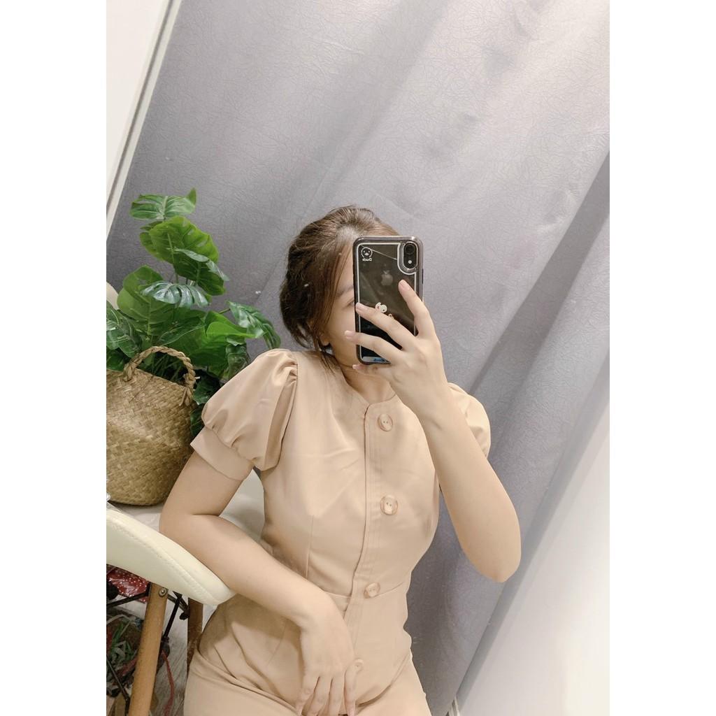 Váy basic màu da HIN DRESS - V033