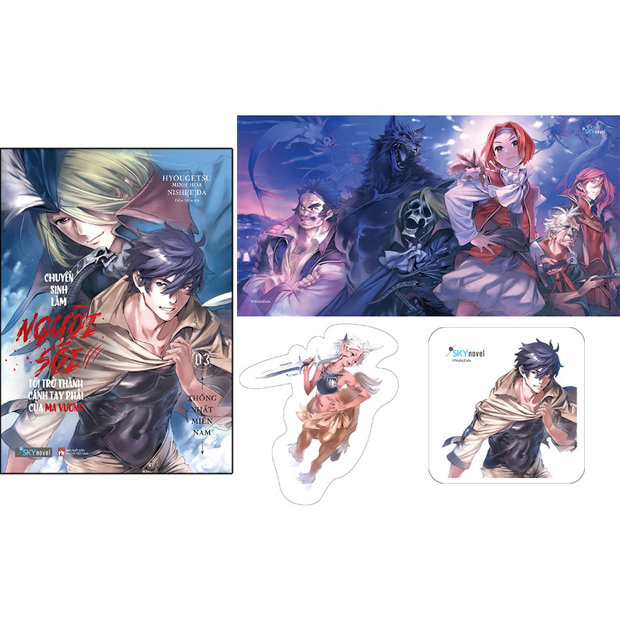 Sách Chuyển Sinh Làm Người Sói Tôi Trở Thành Cánh Tay Phải Của Ma Vương (Tập 3) 