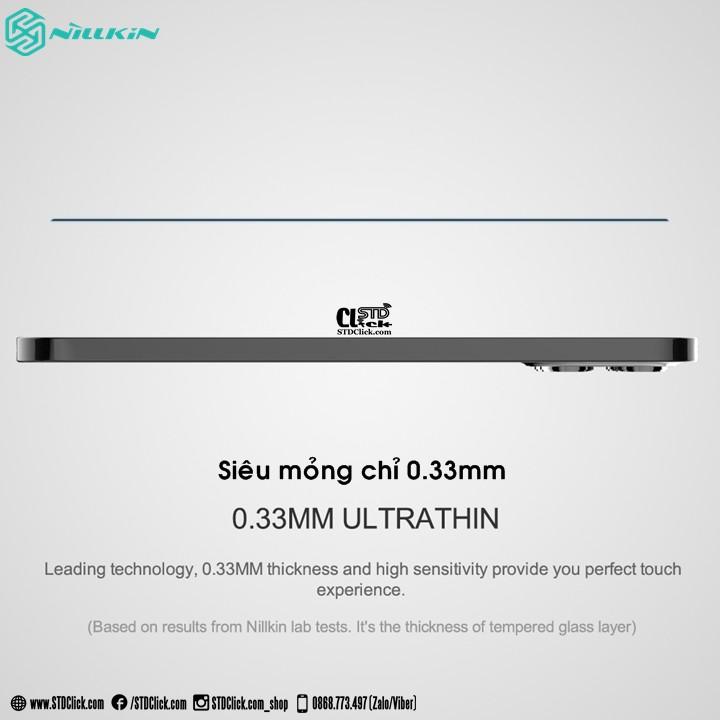KÍNH CƯỜNG LỰC DÀNH CHO ĐIỆN THOẠI IPHONE 12 - 12 PRO NILLKIN CP+PRO 2.5D