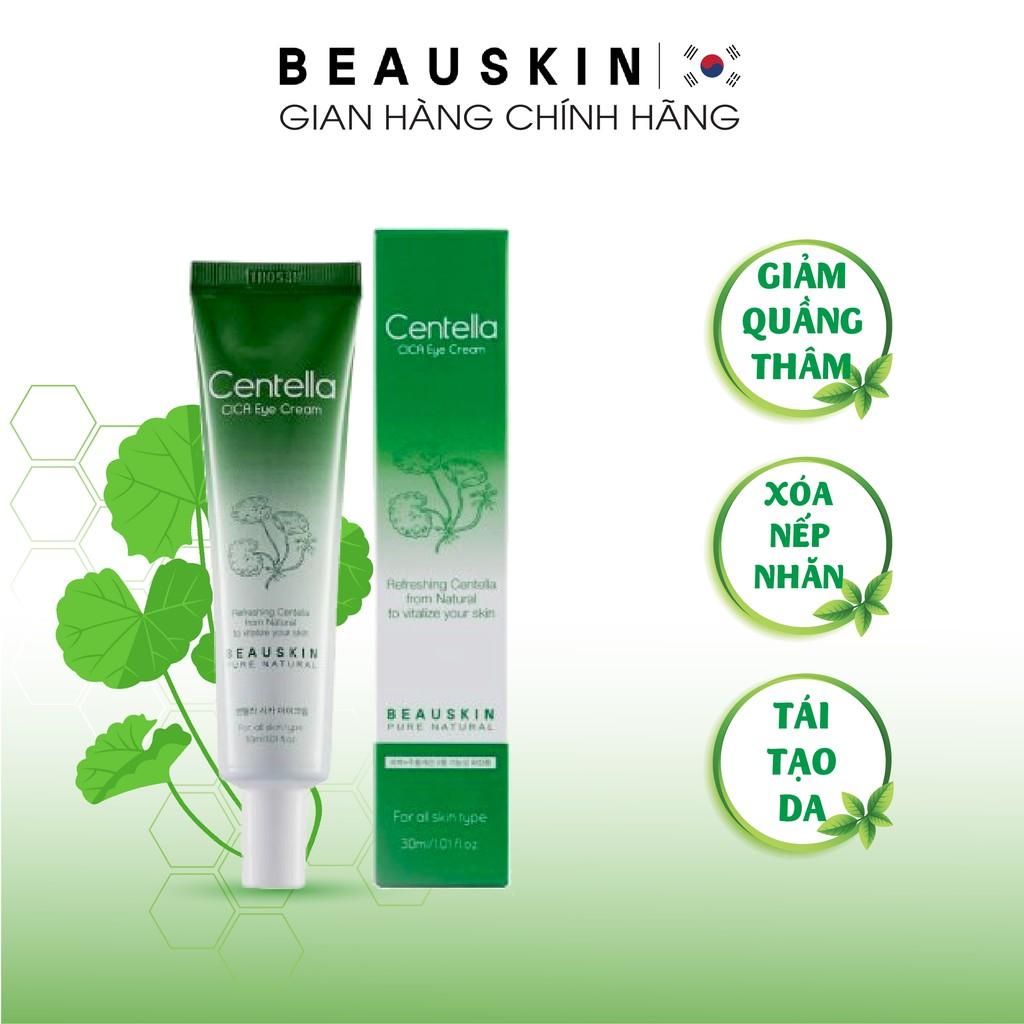 Kem Dưỡng Mắt Giảm Thâm Và Phục Hồi Lão Hóa Da BEAUSKIN Centella Cica Eye Cream 30ml - BSEC0200110