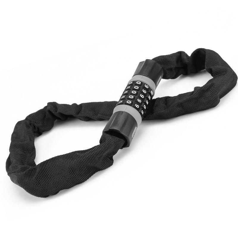 Phong cách mới nhất khóa xe đạp khóa chuỗi khóa chống trộm kết hợp khóa xe đạp leo núi chuỗi khóa xe máy điện khóa kết hợp chuỗi khóa