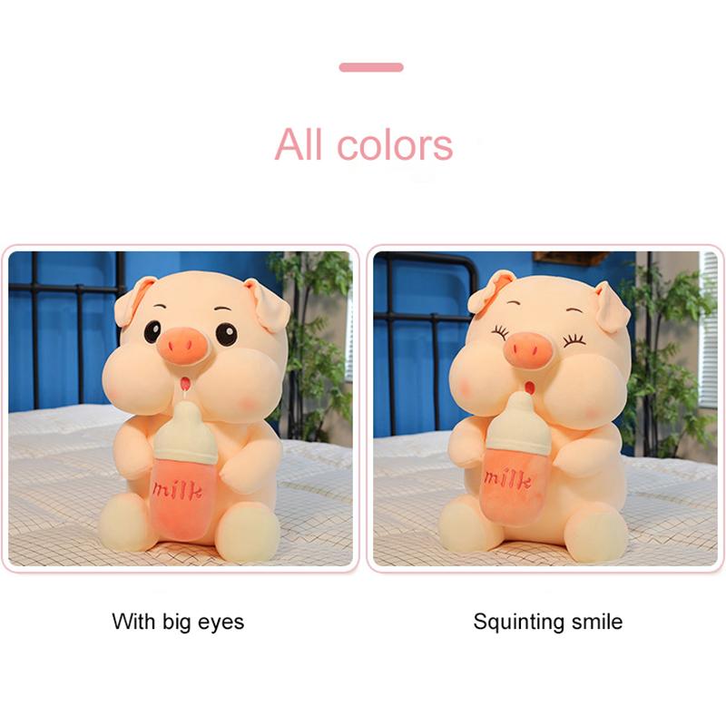 35/45Cm Dễ Thương Cho Bé Ngủ Lợn Sang Trọng Gối Thú Nhồi Bông Gối Trẻ Em Người Lớn Vật Nuôi Tăng Cường Sofa Ghế trang Trí Quà Tặng