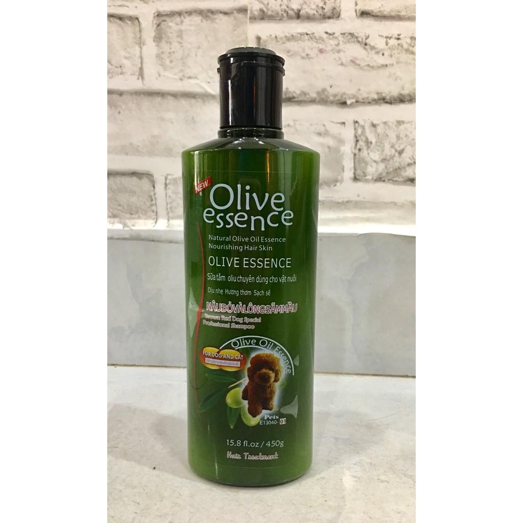 Sữa Tắm Olive Essence 450ml Cho Chó Mèo