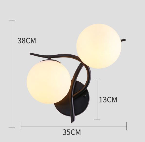 Đèn tường BASIL phong cách hiện đại trang trí nhà cửa sang trọng - kèm bóng LED chuyên dụng.