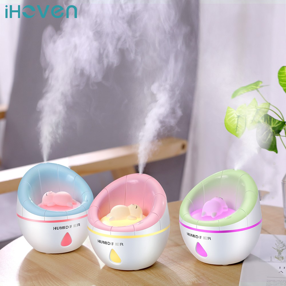 Máy Phun Sương Tạo Ẩm Không Khí USB Máy Khuếch Tán Tinh Dầu Tạo Ẩm Sử Dụng Nhà Humidificador Phun Sương Tạo Ẩm Hình Ếch Con Khuếch Tán Máy Xông Khí Dung Cho Xe Ô Tô Văn Phòng