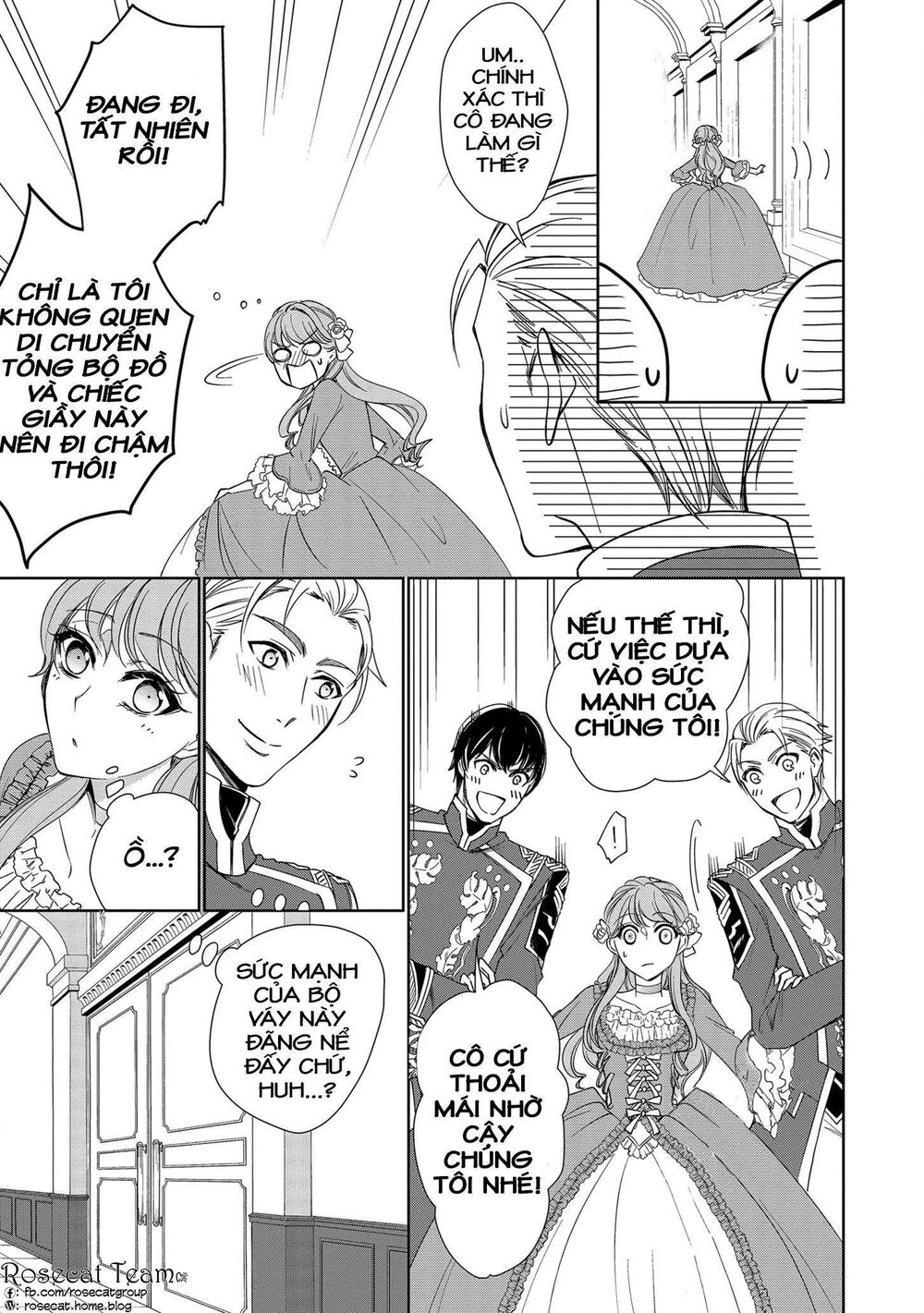 con gái bá tước bỗng thành vị hôn thê của thái tử điện hạ chapter 2 16