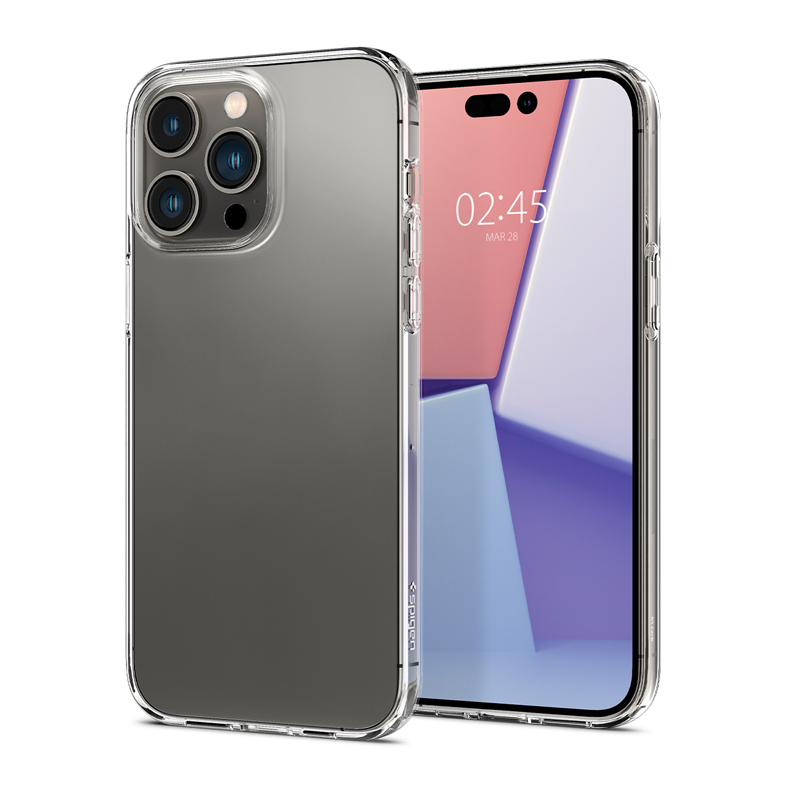 Ốp lưng Spigen dành cho iPhone 14 Pro Liquid Crystal Clear - Hàng chính hãng