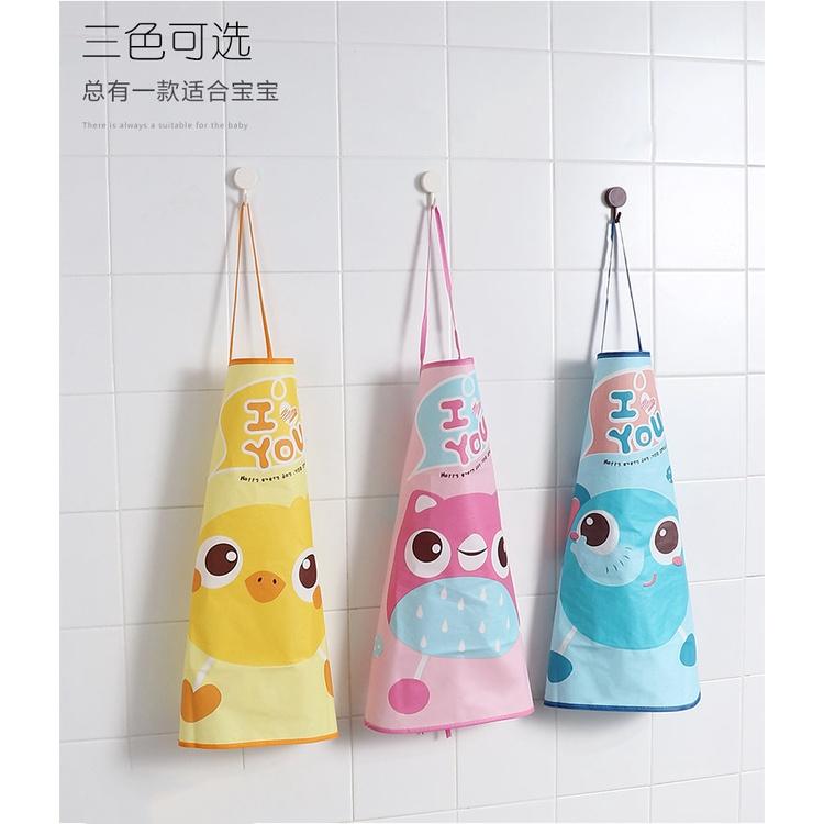 Bộ tạp dề cho bé gồm tạp dề thân và bọc tay chống bám bẩn khi nấu ăn