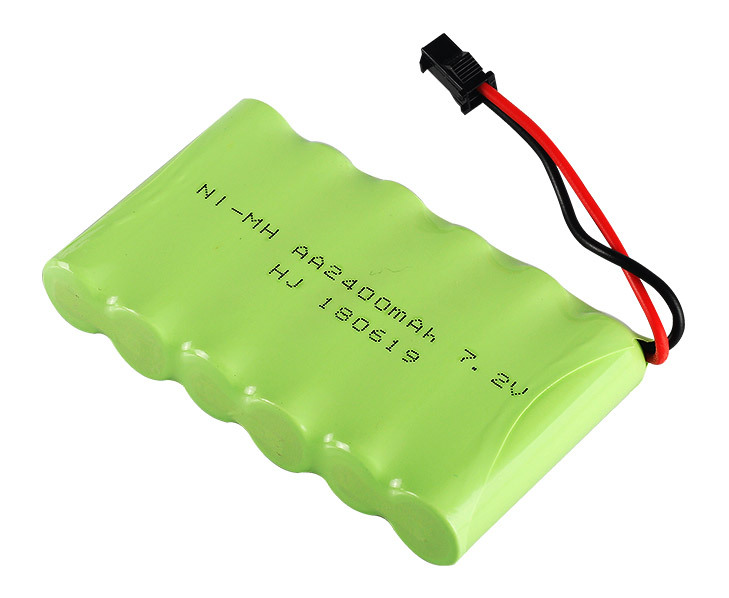 Pin Sạc Cho Xe Điều Khiển 7.2V 2400mah ( Giắc SM )