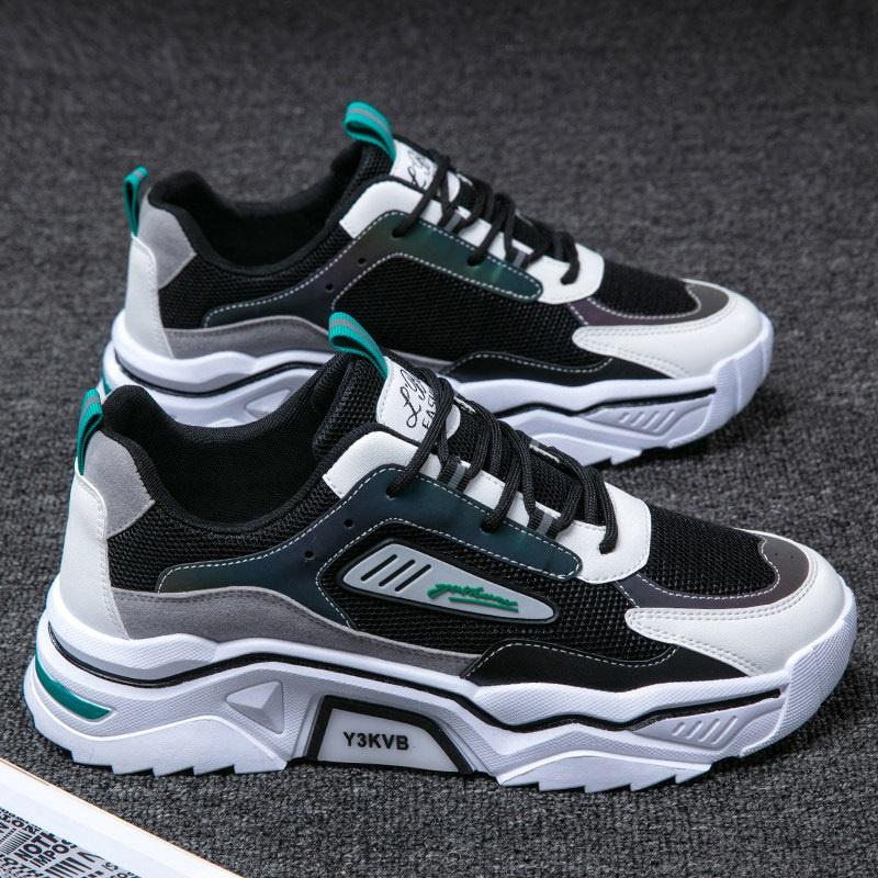 Giày Sneakers Nam Thời Trang Phong Cách Trẻ Tăng chiều Cao K01GN