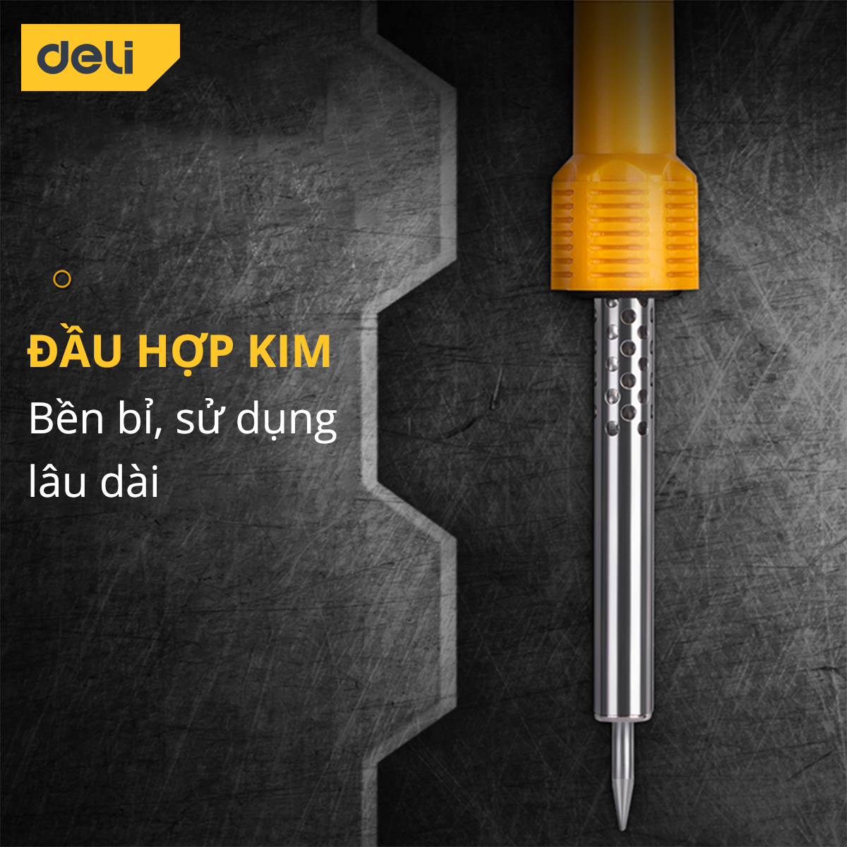 Mỏ Hàn Điện Deli Cao Cấp - Công Suất 30W, Lõi Mica Gia Nhiệt Nhanh Chóng - An Toàn, Tiện Dụng - DL8830C