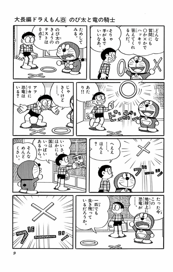 Large Feature Doraemon 8: Knight And The Dragon (Japanese Edition)