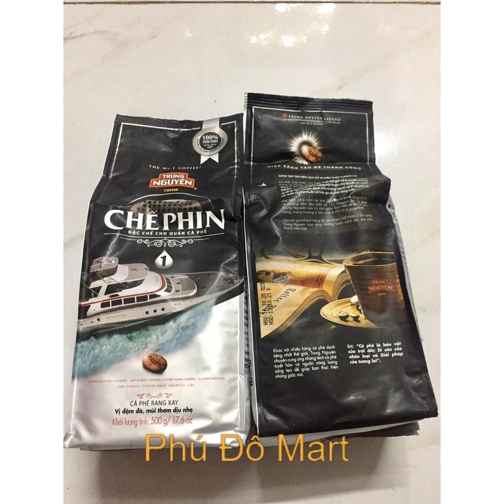 Cà phê rang xay Chế phin số 1 - Trung Nguyên loại gói 500gr