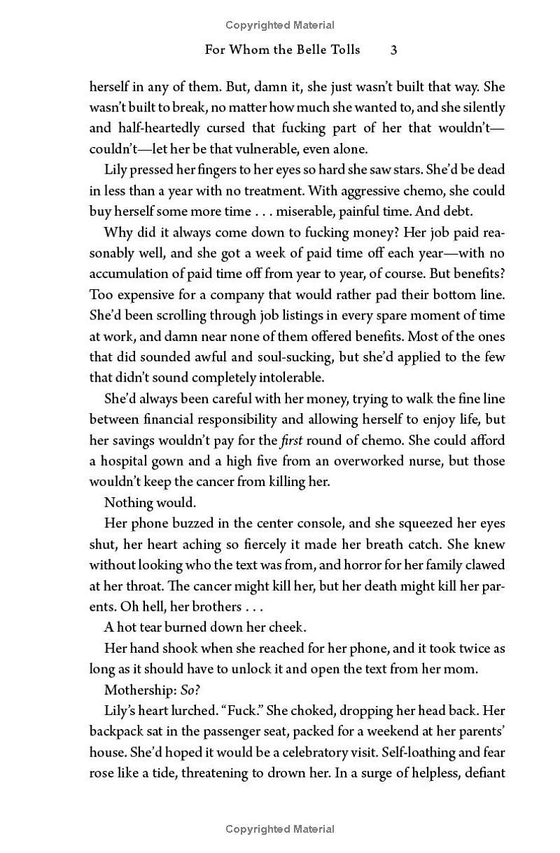 Sách ngoại văn: For Whom The Belle Tolls