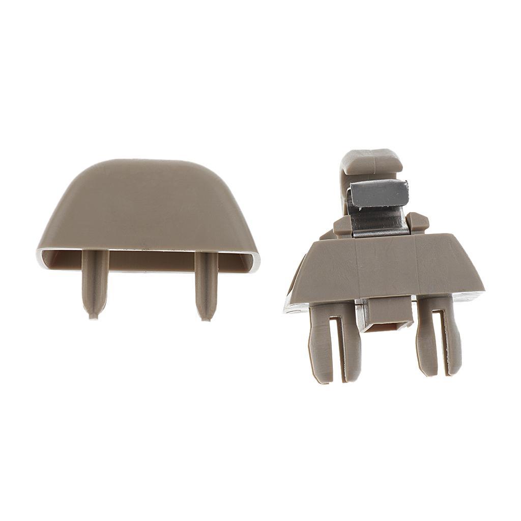 2 Pieces Inner Sun Visor Hook Clips For Audi A6 C6 VW for Passat Polo