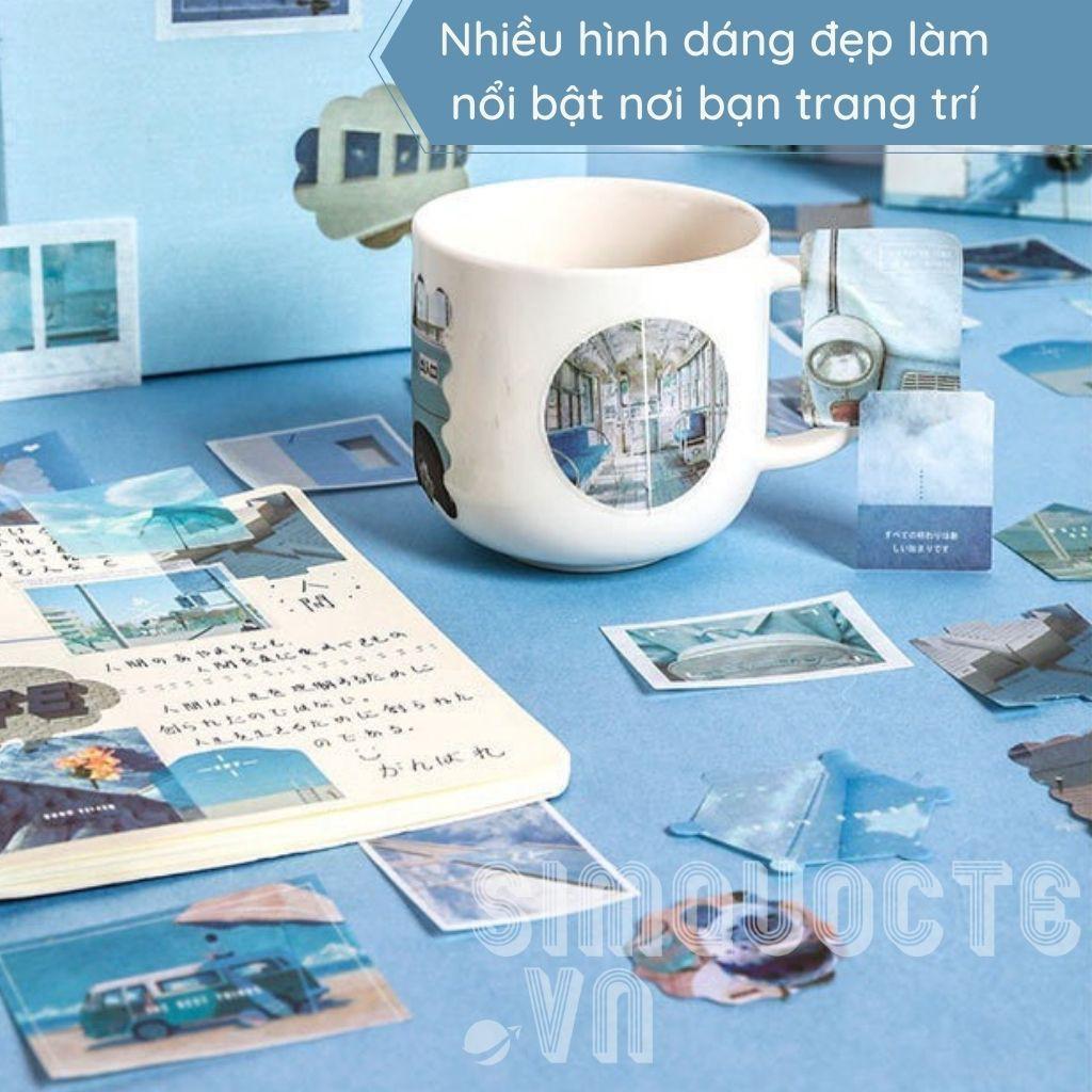 Sticker dán nhãn phong cách Nhật Bản nhiều chủ đề