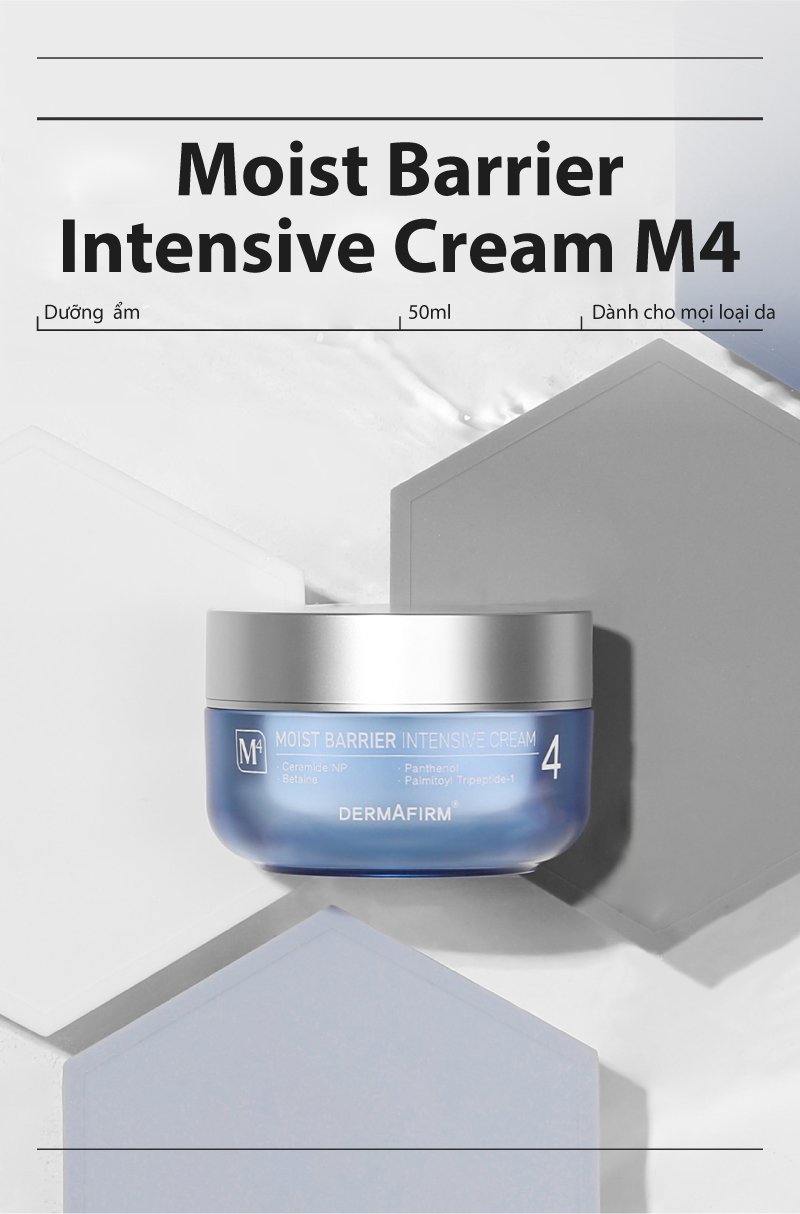 Kem dưỡng Labo Dermafirm - Moist Barrier Intensive Cream M4 (50ml) chống mất nước xuyên biểu bì