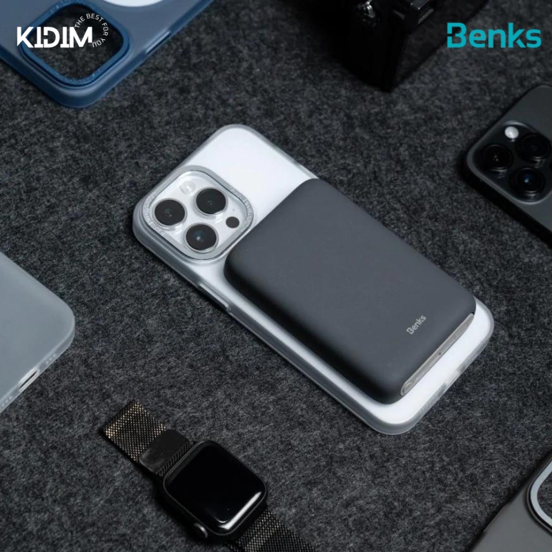 Ốp lưng Mag Safe Haze Benks màu nhám mờ chống vân tay cho iPhone14 Pro Max/14 Pro/14 Plus/14-Hàng chính hãng