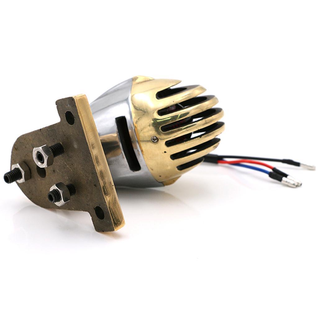 Brass Motorcycle LED Brake Tail Light  Lights for Motorbikes ATV