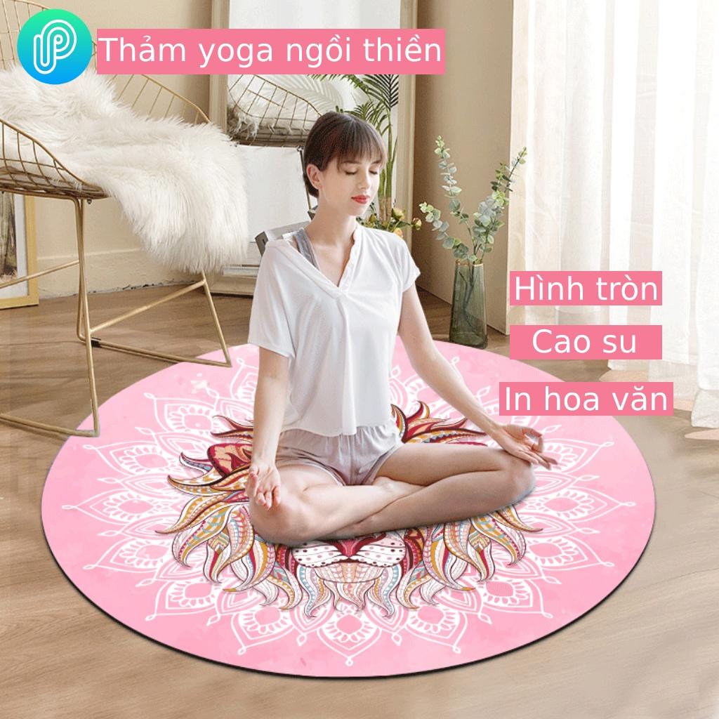 Thảm tập yoga chuyên ngồi thiền và các bài tập yoga