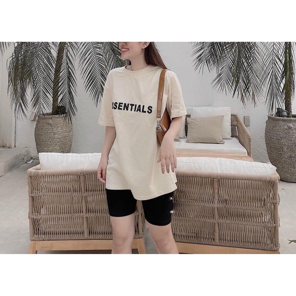 SET ÁO THUN ESSENTITALS + QUẦN THUN NGỐ 2 MÀU - ST0610