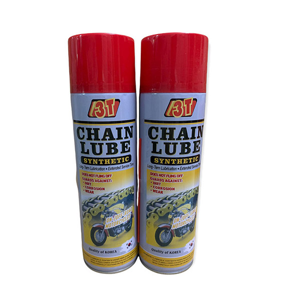 Mỡ bò dạng xịt Chain Lube chịu nhiệt tra xích chống văng cho xe exciter, xe đạp thể thao