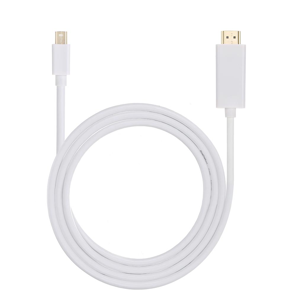Cáp DisplayPort HD mini độ phân giải cao 1080P.Cáp thay thế cho MacBook / Pro / PC / Notebook 1.8m