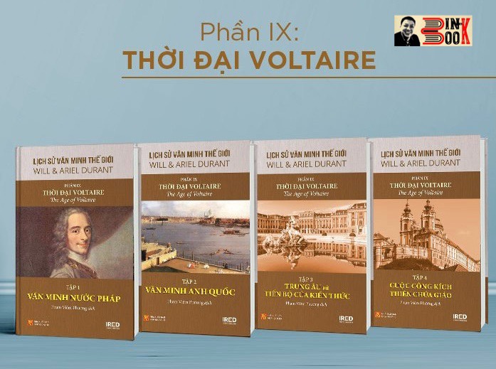 – THỜI ĐẠI VOLTAIRE – phần IX – gồm 4 tập - WILL DURANT –