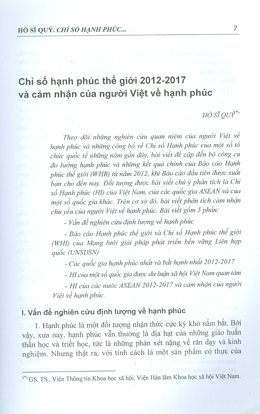 Niên Giám Thông Tin Khoa Học Xã Hội - Tập 13