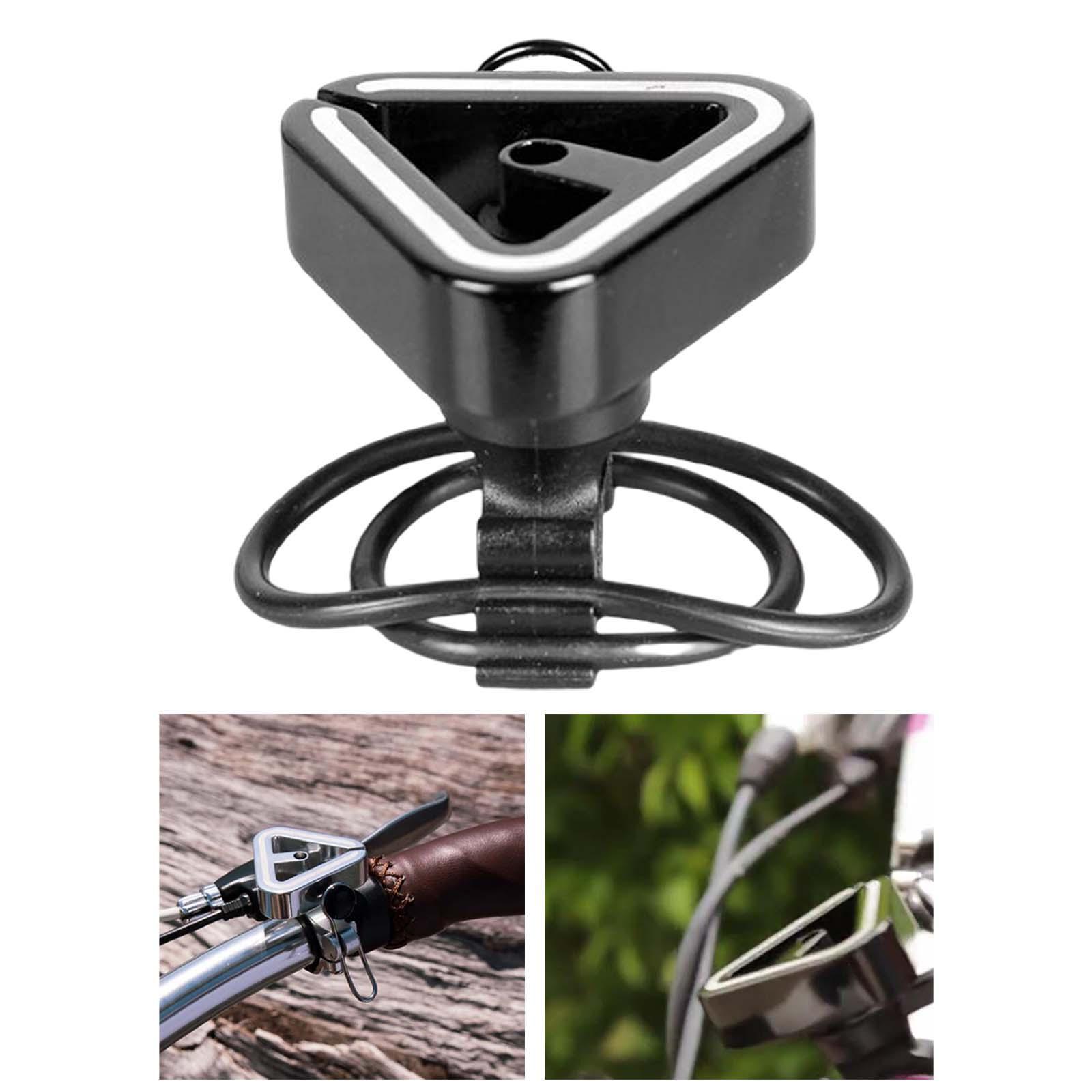 2x Bike Bell Ring Alarm Mountain Road Cycling Bicycle Handlebar Horn Black