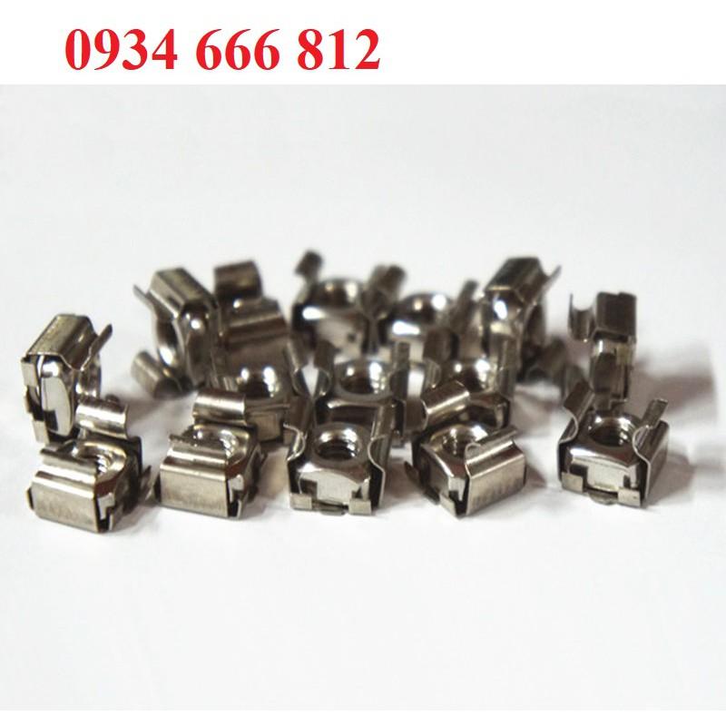 Combo 50c Đai ốc cài M6 inox 304