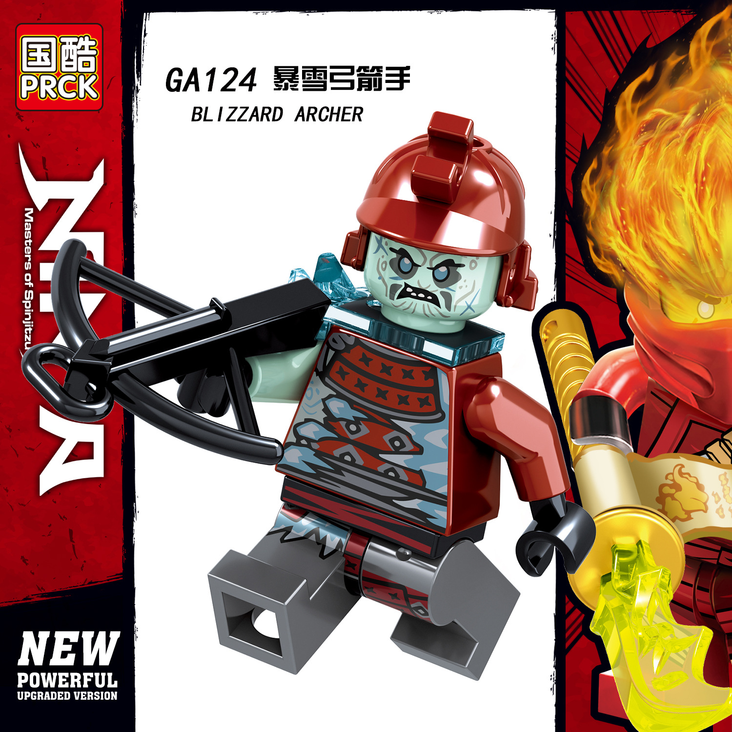 Minifigures Mô Hình Ninjago Các Nhân Vật Hồ Ly Samurai Char Akita Mẫu Mới Ra Đẹp Mắt GA123 GA124 GA125 GA126 GA127 GA128 GA130