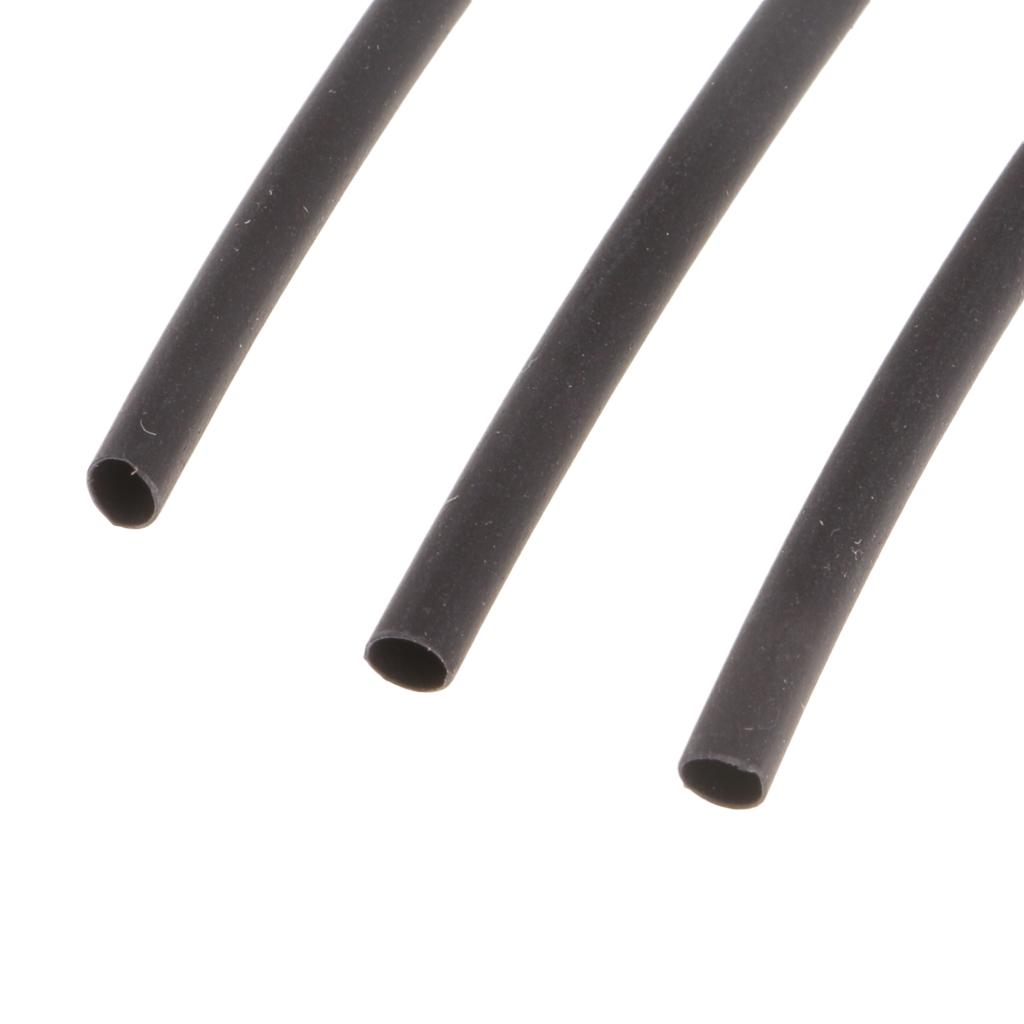 20pcs Heat Shrink Tube, Ronnie Rigs Sleeves, Carp Rig Making Tubing Black