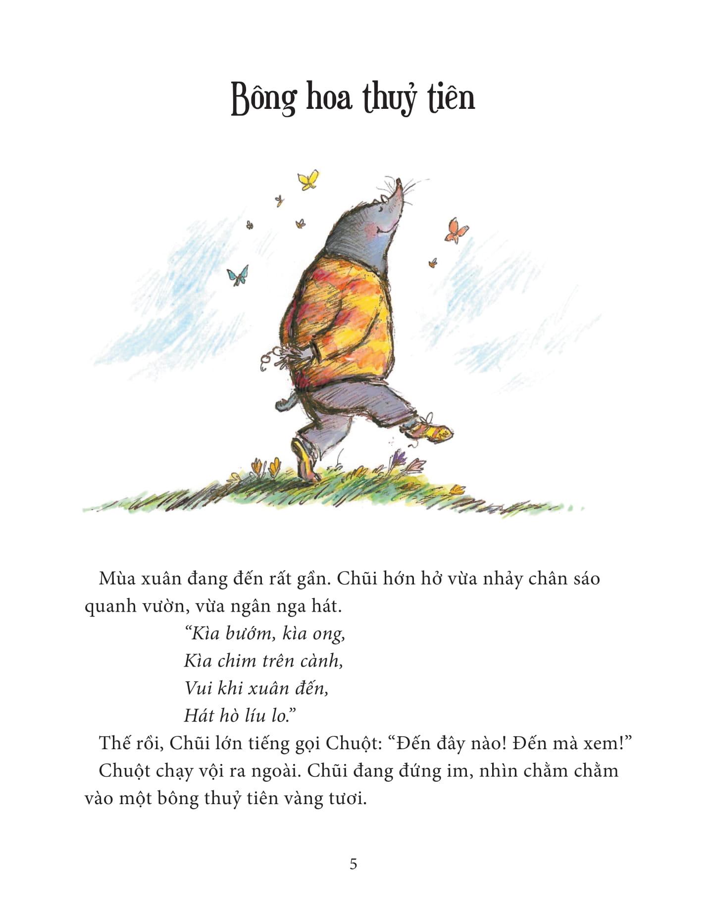 Sách - Chuột Và Chũi - Bông Hoa Thuỷ Tiên