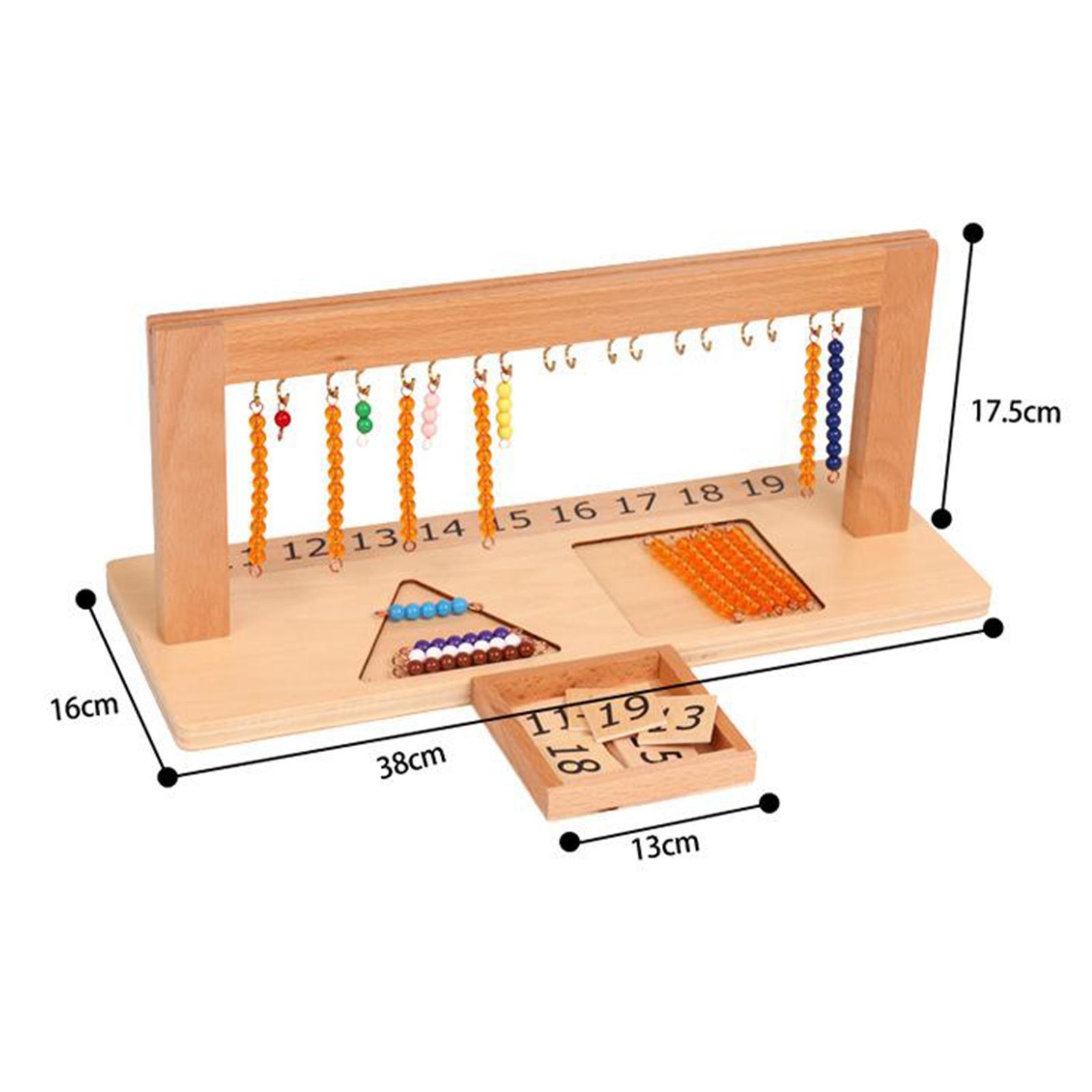 Montessori Hanger Preschool Learning Toy Early Development Toy