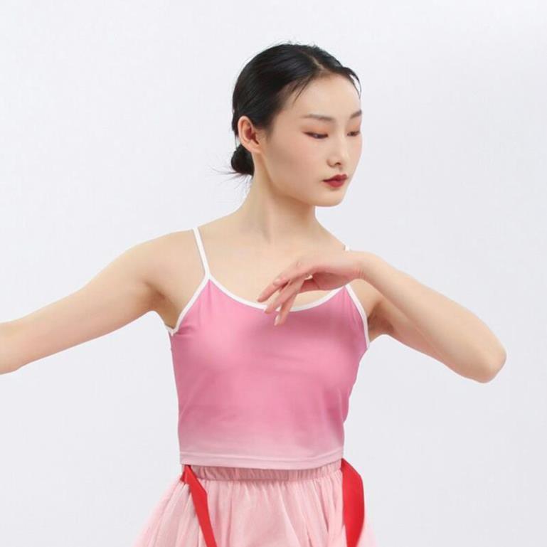 Áo múa hai dây croptop (có đệm ngực) A68 Diễm Phương