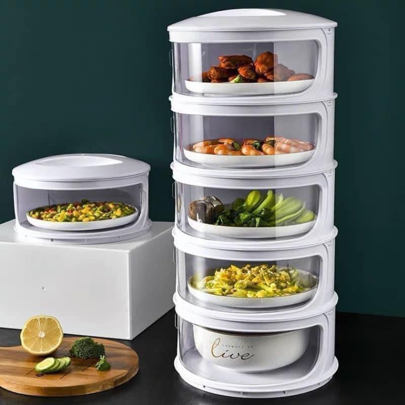 Lồng bàn giữ nhiệt 5 tầng