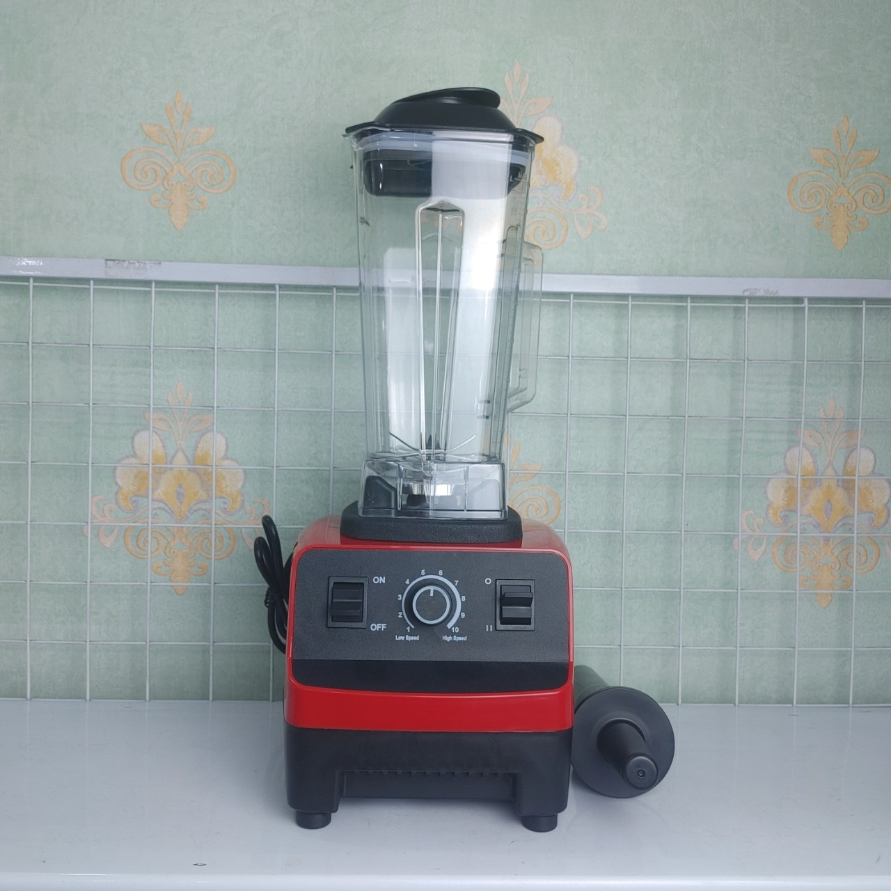 Máy xay sinh tố công nghiệp Skymwont 1500W, Cối xay 2 lít - Hàng nhập khẩu