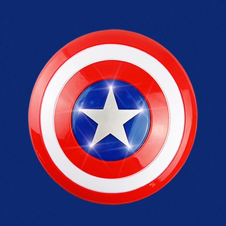 Đồ chơi khiên đội trưởng Mỹ và mặt nạ captain america có dây đeo