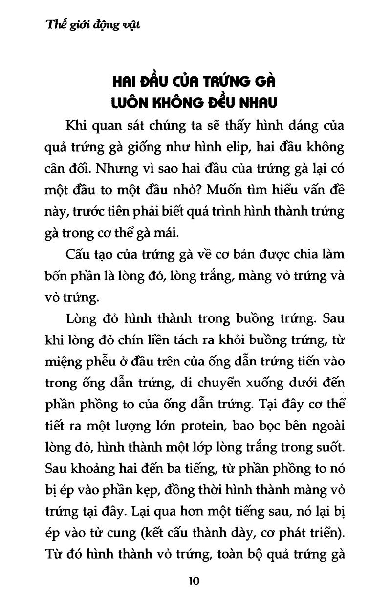 Khoa Học Vui - Thế Giới Động Vật